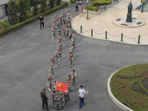 参观造水流程 珍惜性命之源，幼学师生走进自来水厂
