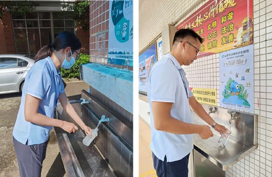 加强水质监测，为中考护航